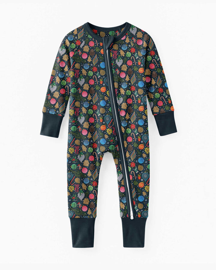 Holiday Ditsy Bamboo Convertible Zippy