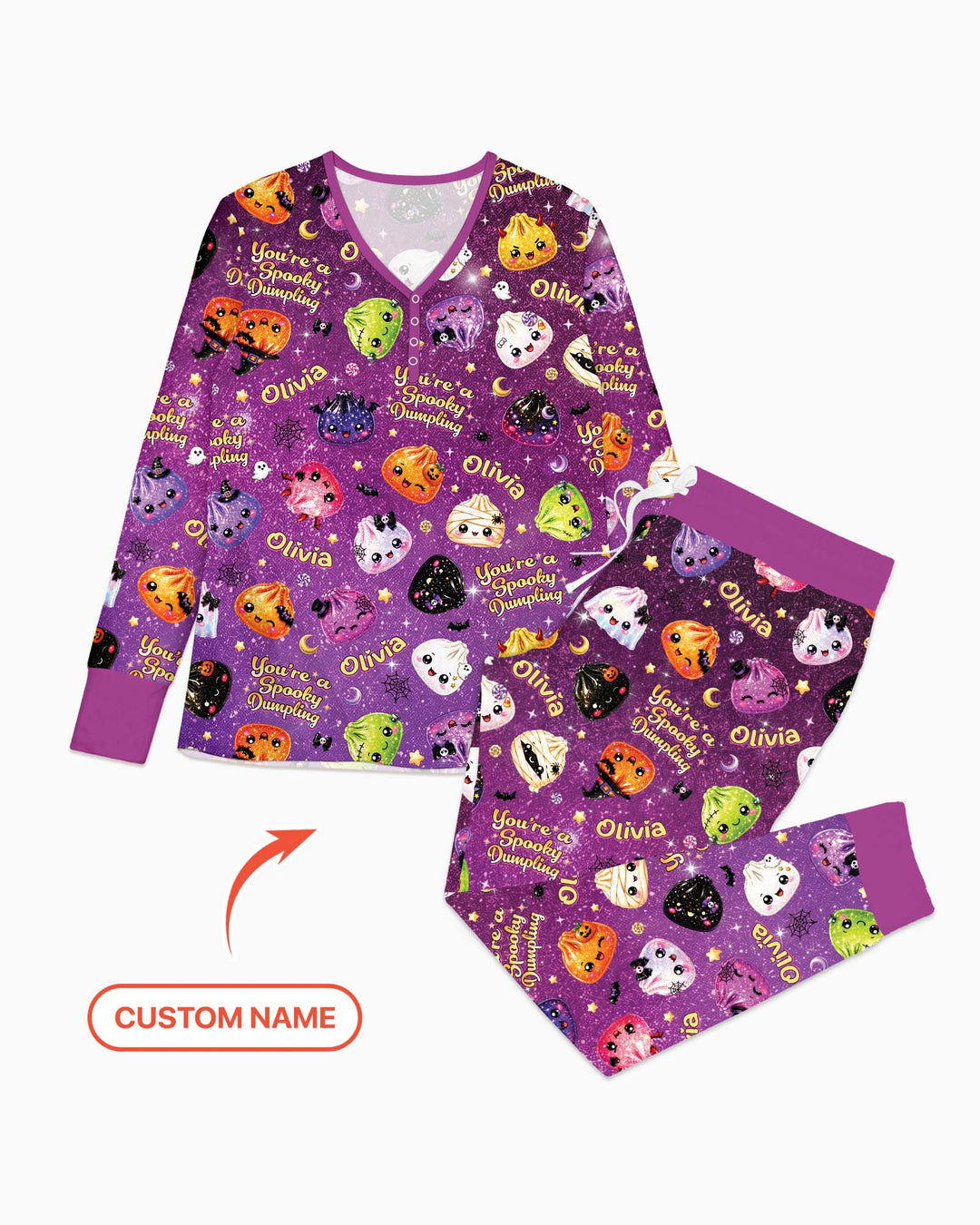 Vorlage Bambus Damen Pyjama Set