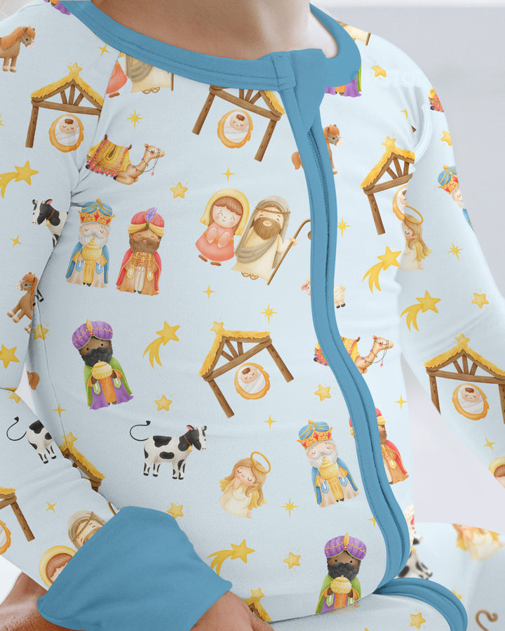 Gerippte Babykleidung mit individuellem Foto - Weich &amp; Skizzenhaft
