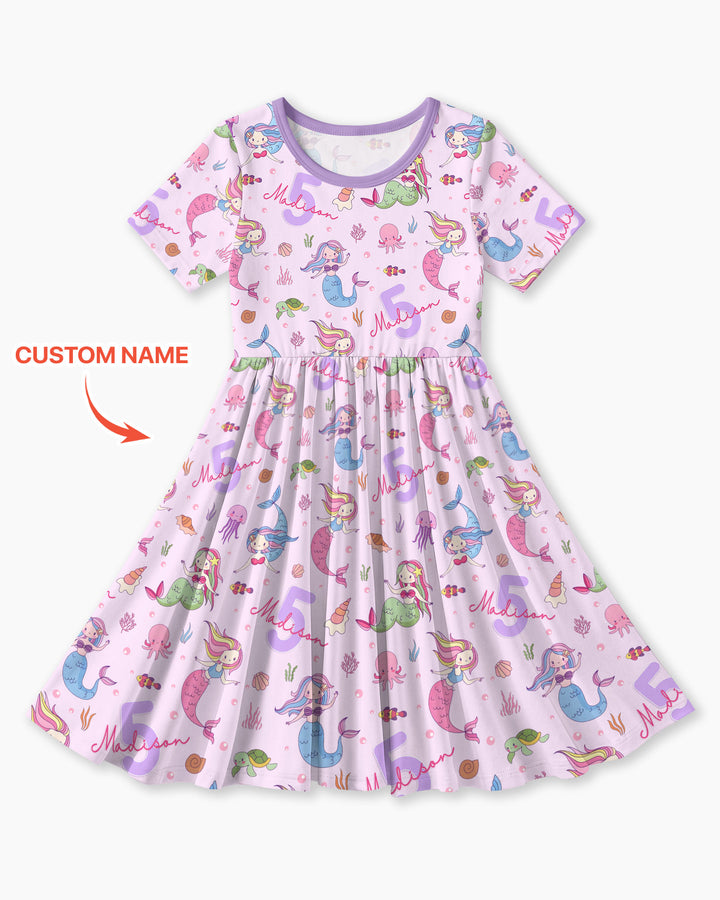 Vorlage Bambus Twirl Kleid