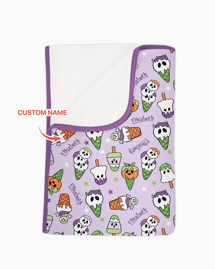 Summerween Ice cream Bamboo Blanket