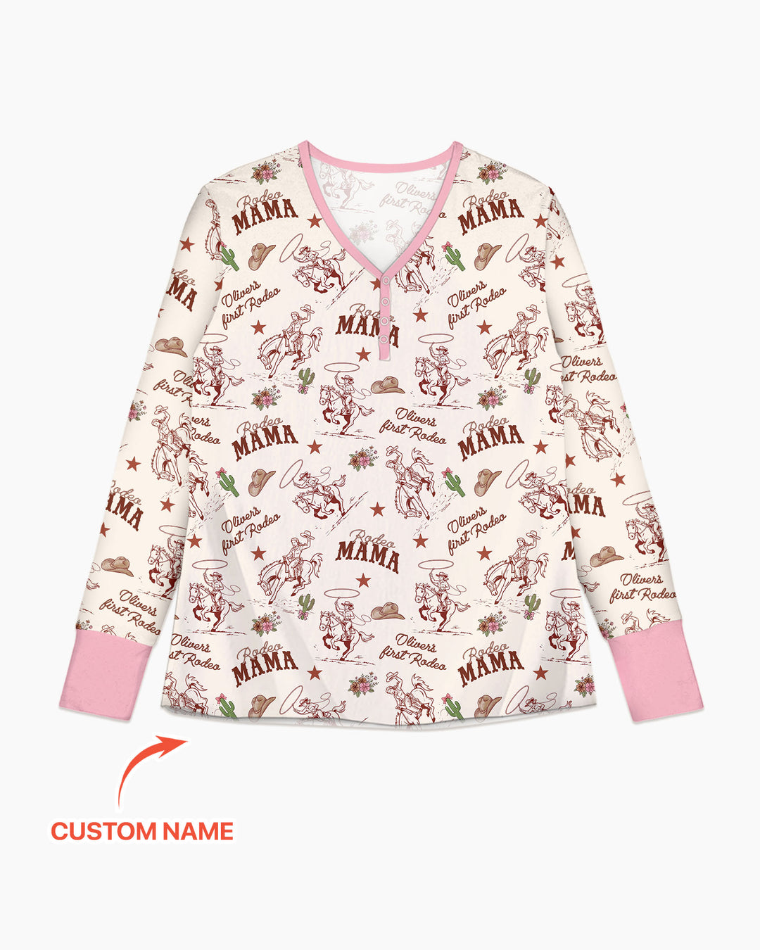 Vorlage Bambus Damen Pyjama Set