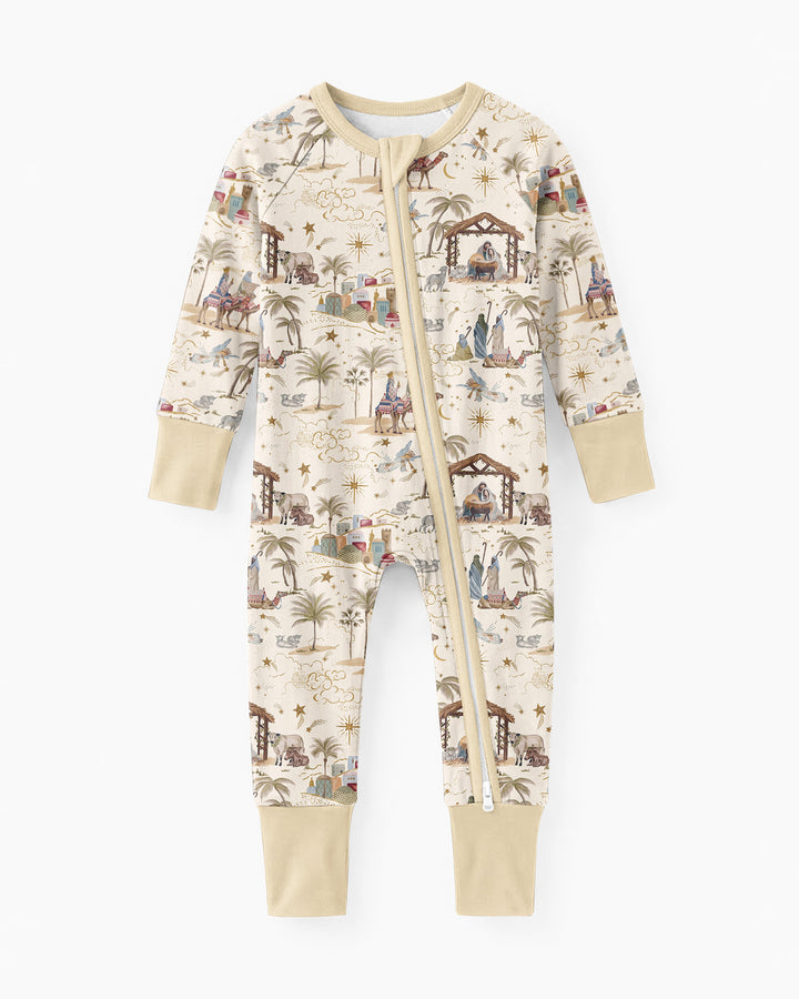 Silent Night Nativity Bamboo Convertible Zippy