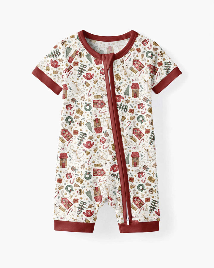 Magical Christmas Story Bamboo Shorty Zippy