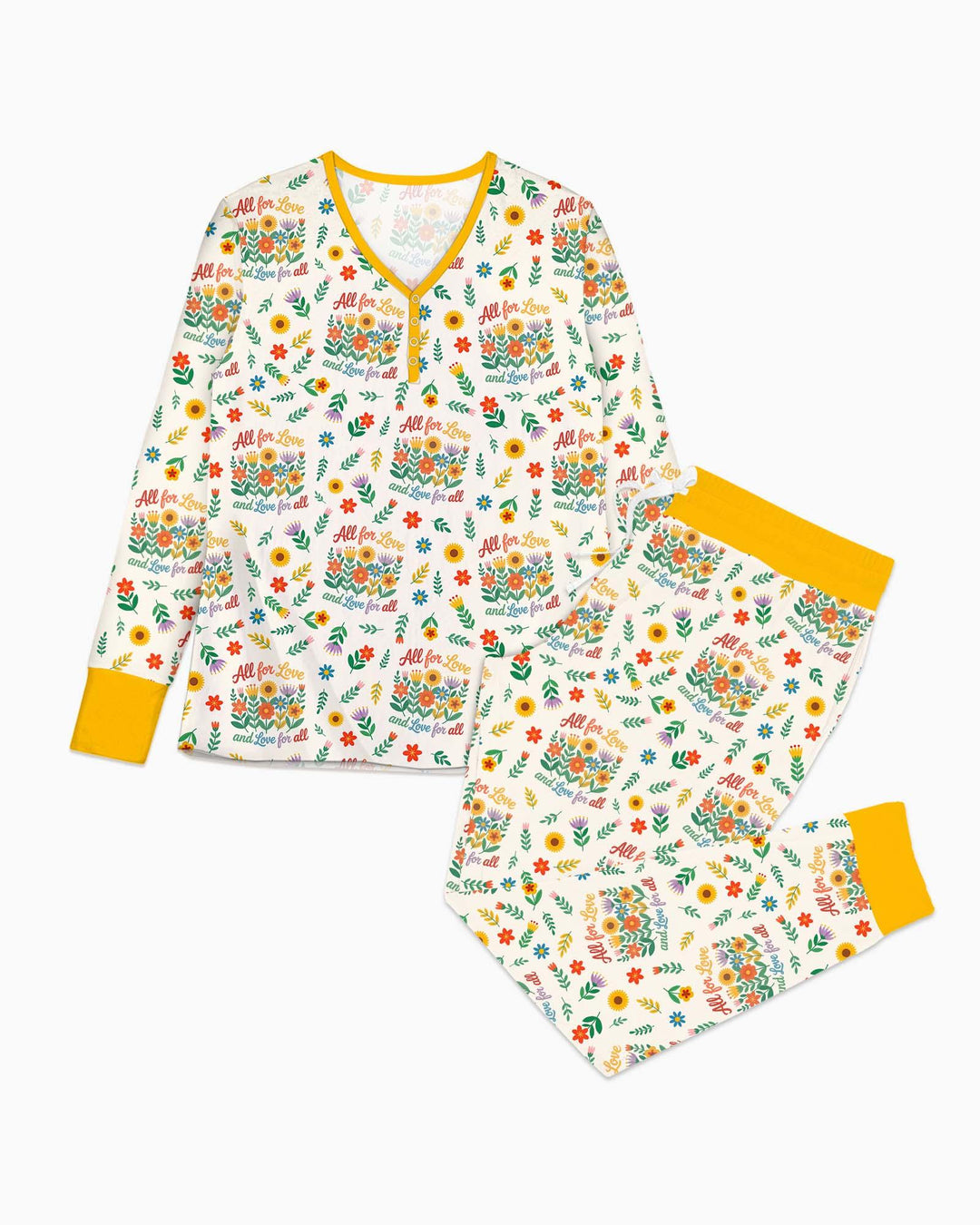 Vorlage Bambus Damen Pyjama Set