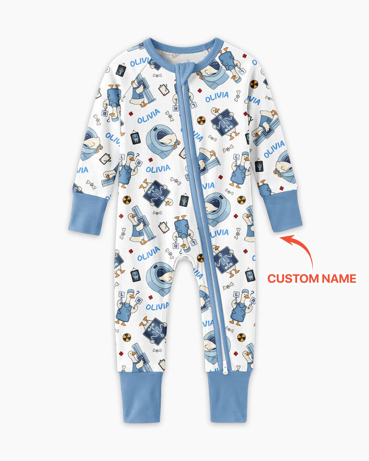 Gerippte Babykleidung mit individuellem Foto - Weich &amp; Skizzenhaft