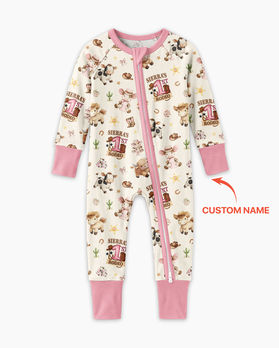 Gerippte Babykleidung mit individuellem Foto - Weich &amp; Skizzenhaft