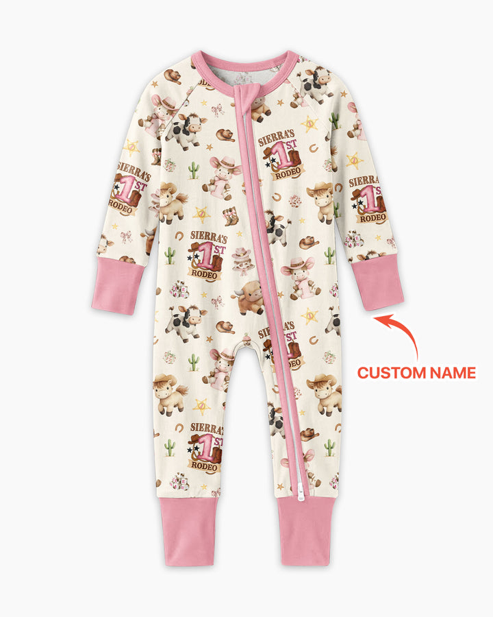 Gerippte Babykleidung mit individuellem Foto - Weich &amp; Skizzenhaft