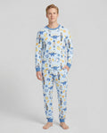 Hanukkah Nutcracker King Family Matching Bamboo Men's Pajama Set
