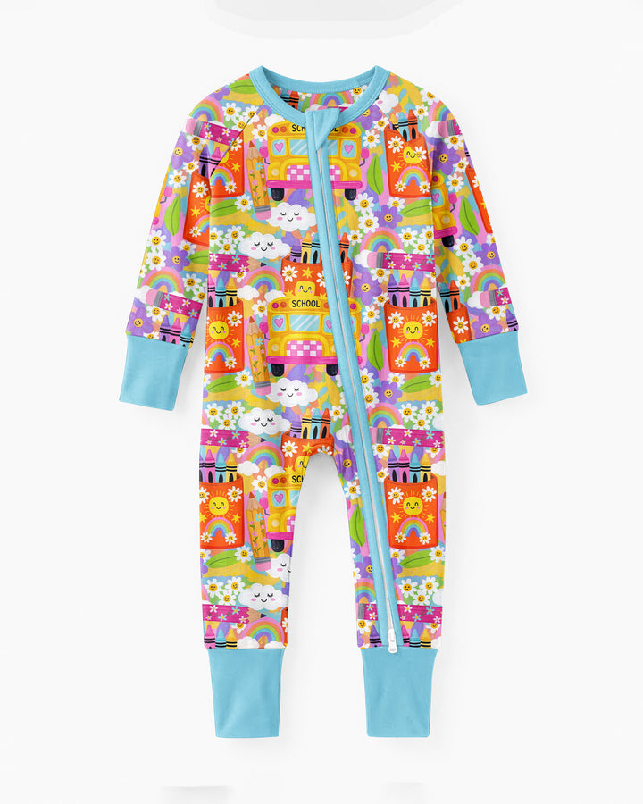 Retro Happy Classroom Bamboo Convertible Zippy