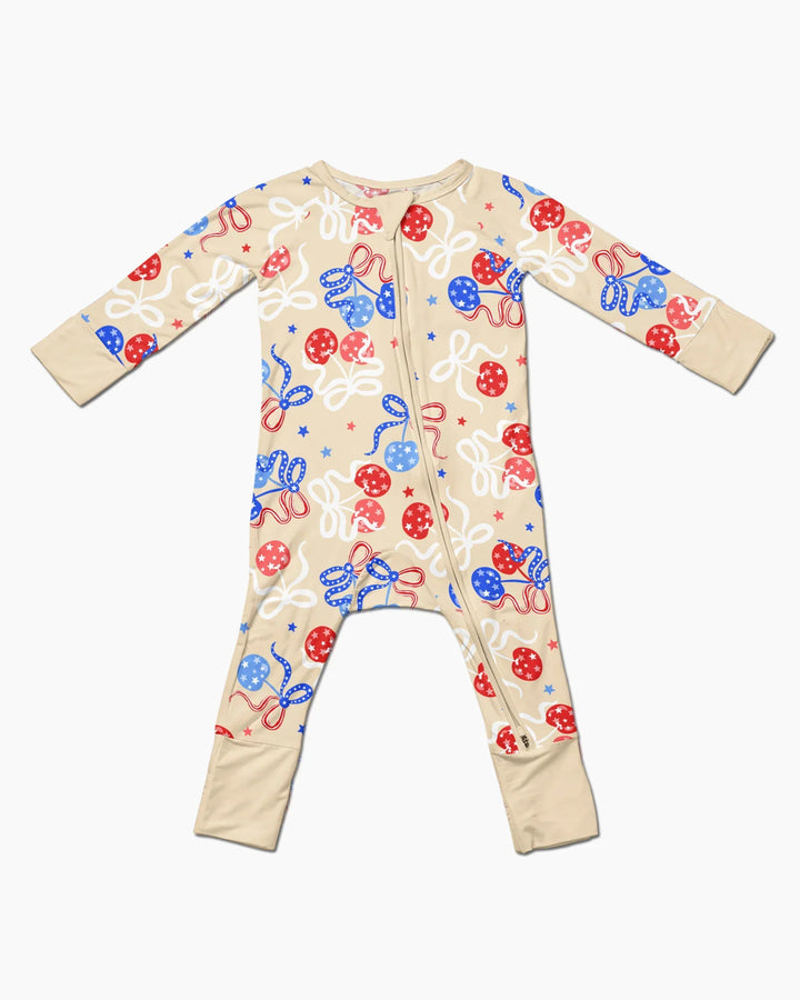 Cherry America 4th of July Bamboo Convertible Zippy