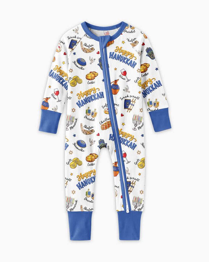 Tis The Season Hanukkah Bamboo Convertible Zippy