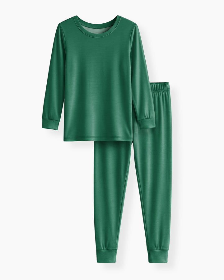 Emerald Bamboo Two Piece Pajama Set