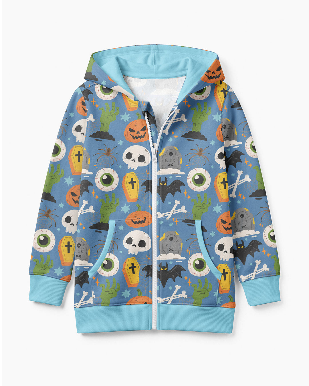 Little Monsters Bamboo Zip Hoodie