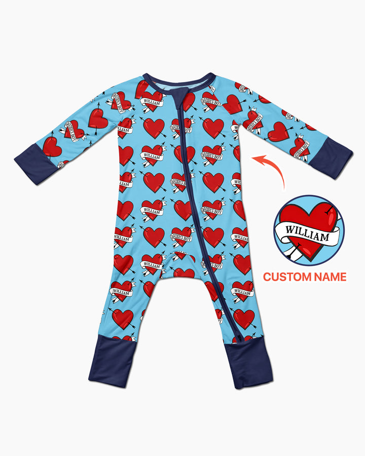 Gerippte Babykleidung mit individuellem Foto - Weich &amp; Skizzenhaft