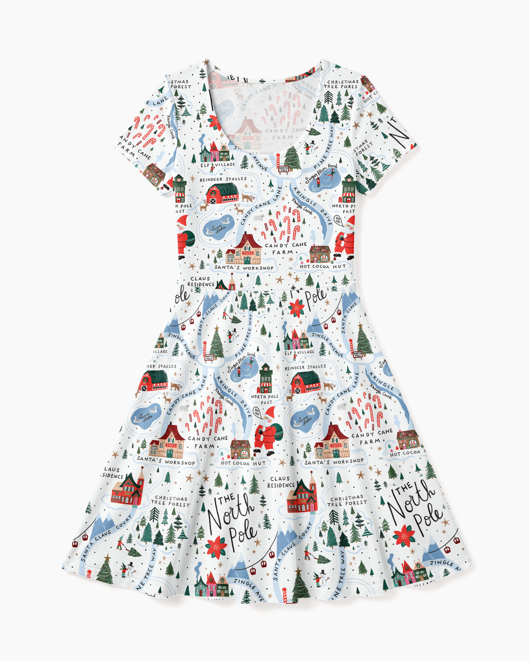 Vorlage Bambus Twirl Kleid