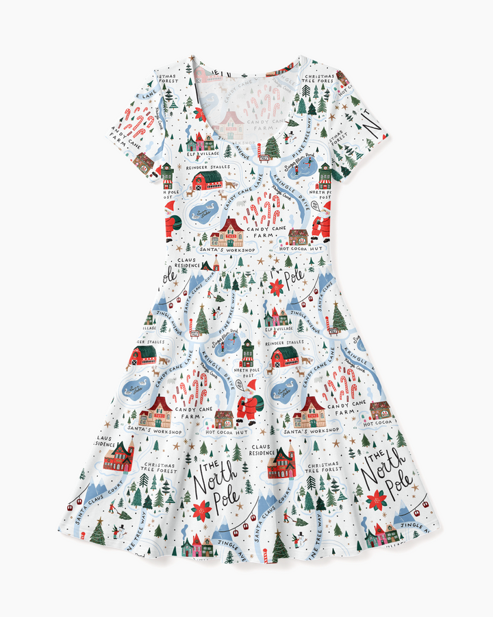 Vorlage Bambus Twirl Kleid
