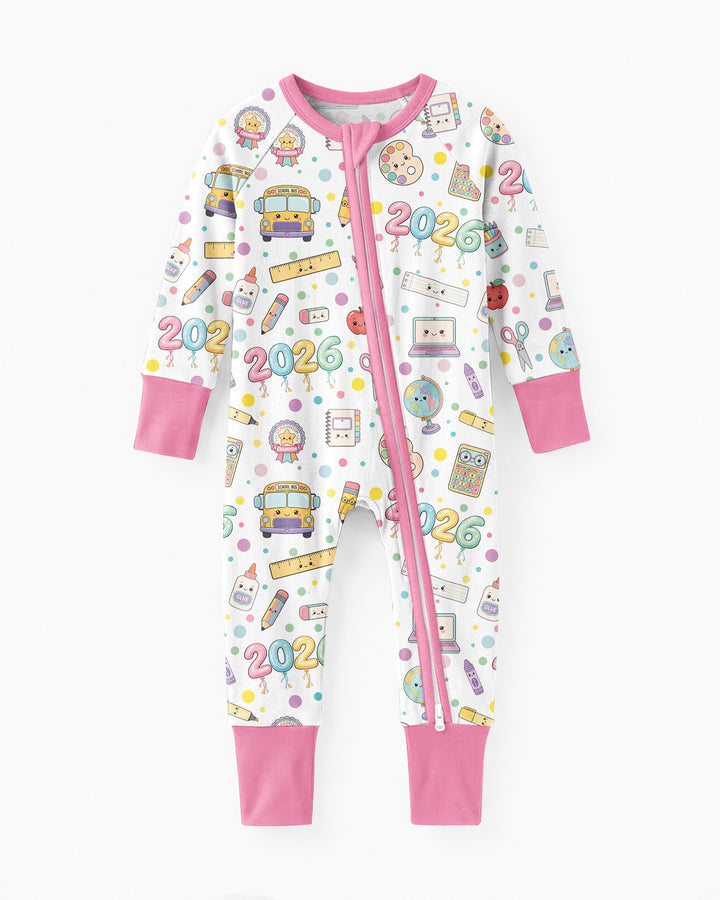 Gerippte Babykleidung mit individuellem Foto - Weich &amp; Skizzenhaft