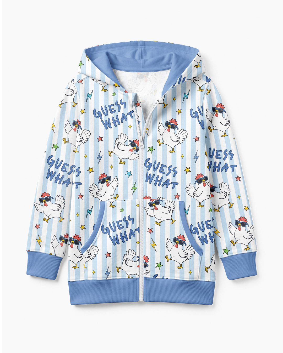Guess What Chicken Butt! Bamboo Zip Hoodie