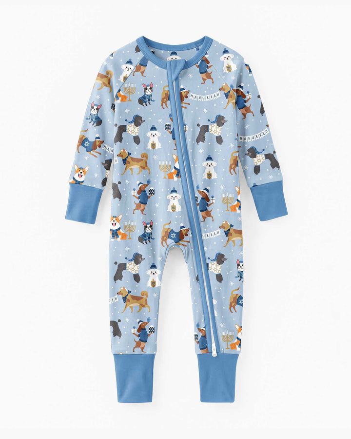 Hanukkah Dogs Bamboo Convertible Zippy