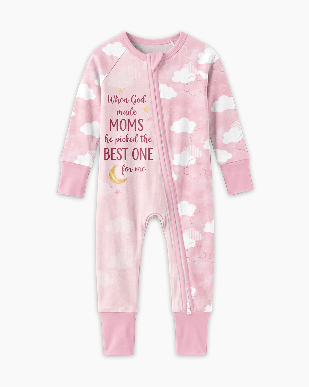 God Made The Best Mom Bamboo Convertible Zippy