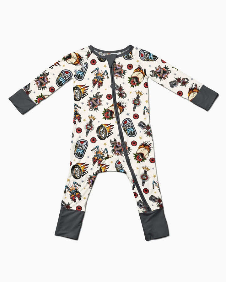 Gerippte Babykleidung mit individuellem Foto - Weich &amp; Skizzenhaft