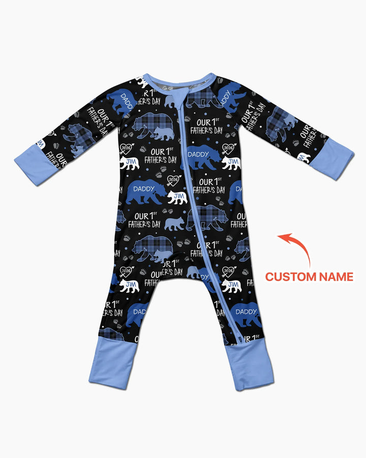 Gerippte Babykleidung mit individuellem Foto - Weich &amp; Skizzenhaft