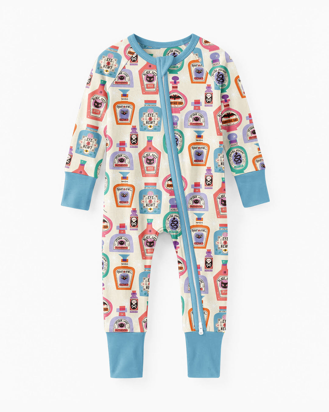 Retro Halloween Potions Bamboo Convertible Zippy