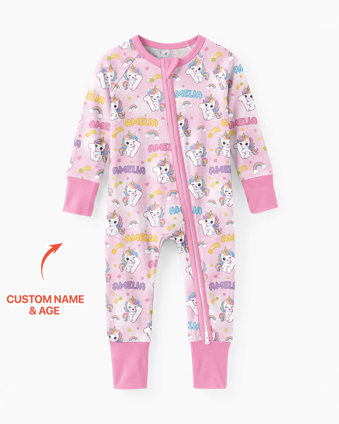 Gerippte Babykleidung mit individuellem Foto - Weich &amp; Skizzenhaft