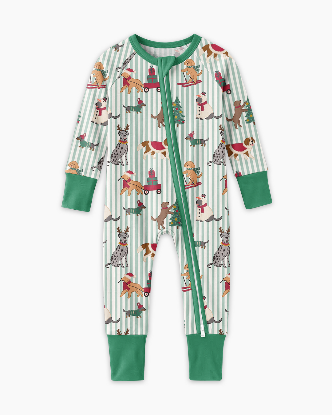 Christmas Pups & Holiday Adventures Bamboo Convertible Zippy