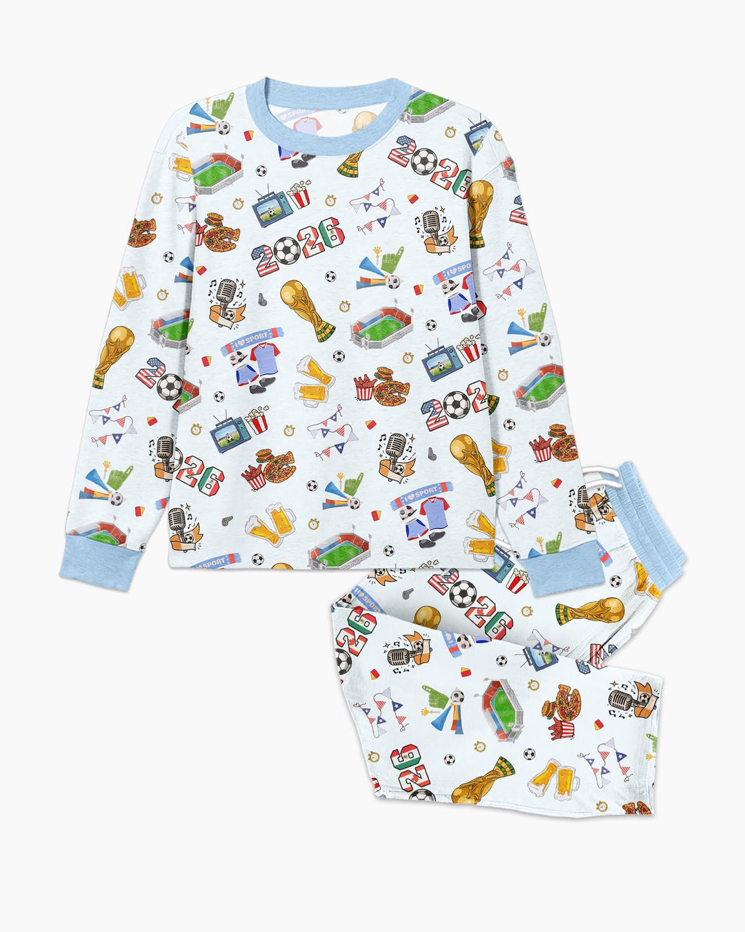 Vorlage Herren-Pyjama-Set