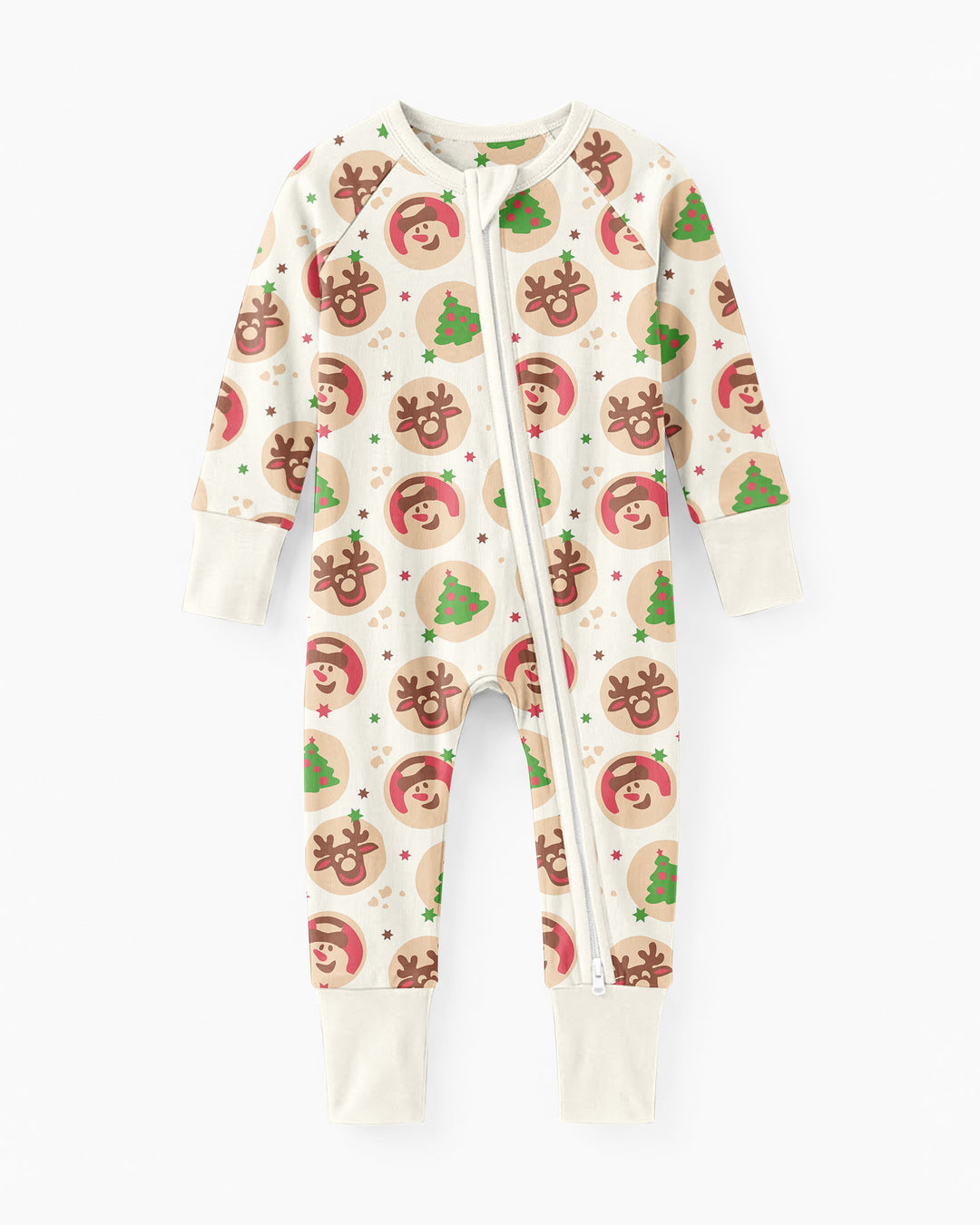 Holiday Cookie Party Family Matching Bamboo Convertible Zippy