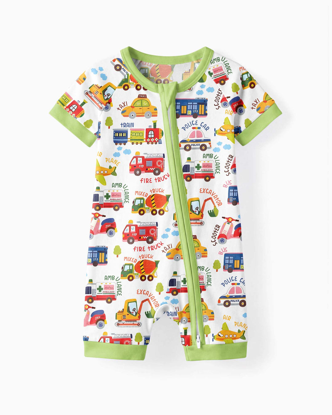 Beep Beep Adventure Bamboo Shorty Zippy