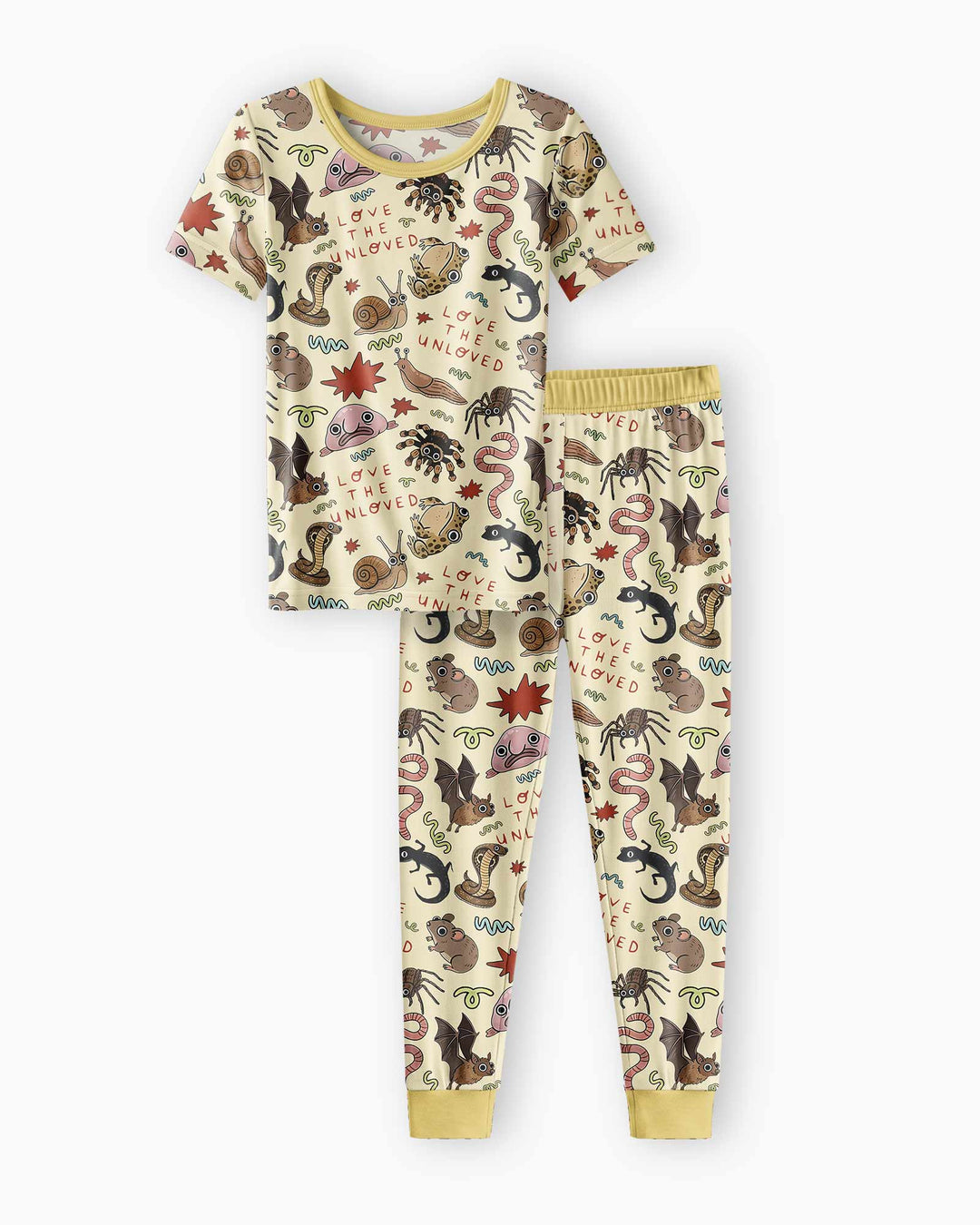 Love the Unloved Bamboo Two Piece Short Sleeve Pajama Set