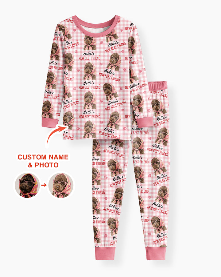 New Best Friend Bamboo Two Piece Long Sleeve Pajama Set