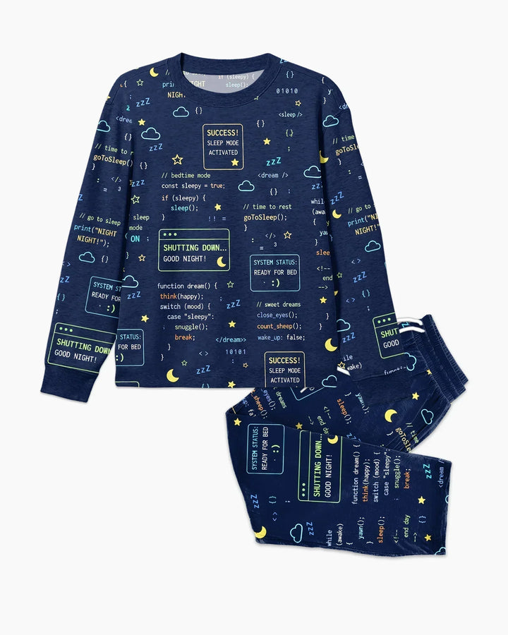 Vorlage Herren-Pyjama-Set