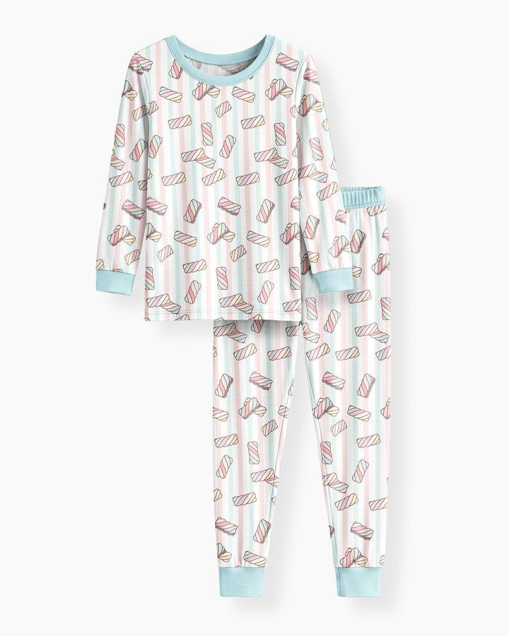 Marshmallow Magic Bamboo Two Piece Long Sleeve Pajama Set