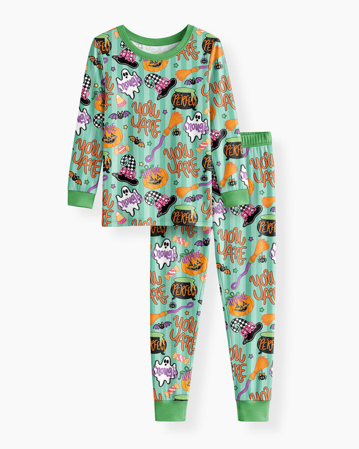 You Are Halloween Ver Bamboo Two Piece Long Sleeve Pajama Set