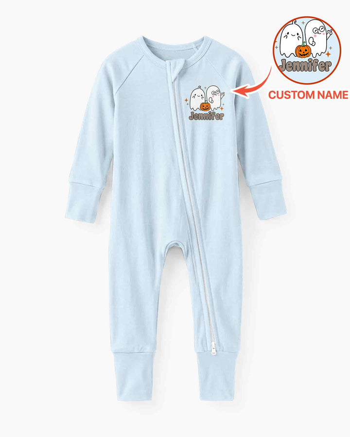 Personalized Spooky One Birthday 1st Birthday Halloween Bamboo Convertible Zippy