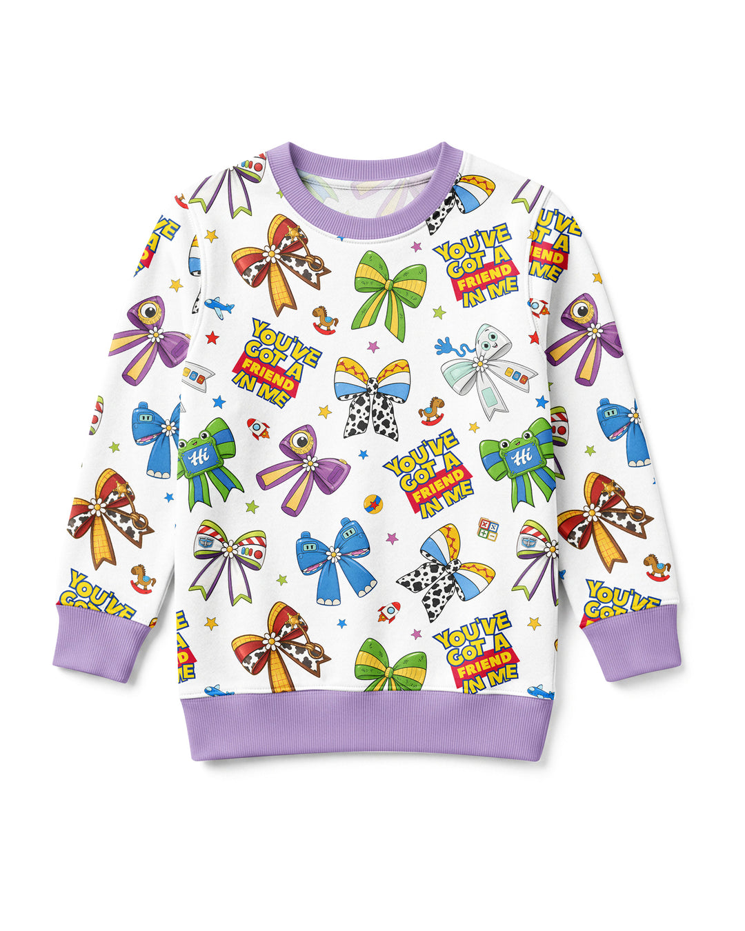 Sweatshirt mit Rundhalsausschnitt aus Bambusfaser