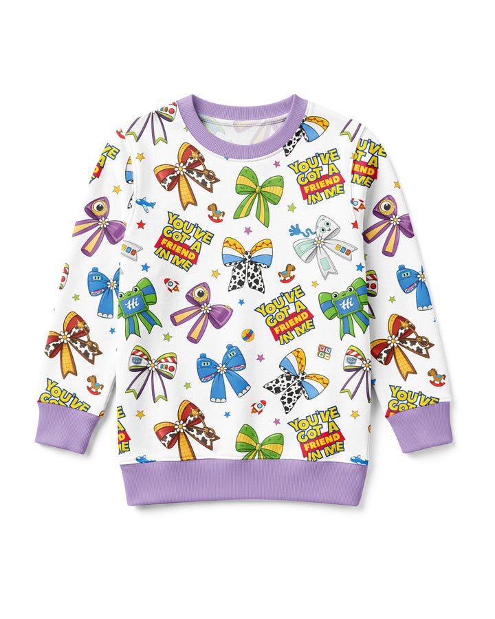 Sweatshirt mit Rundhalsausschnitt aus Bambusfaser