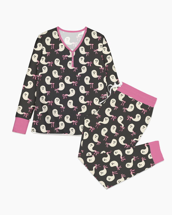 Little Ghosts Bamboo Women Pajama Set