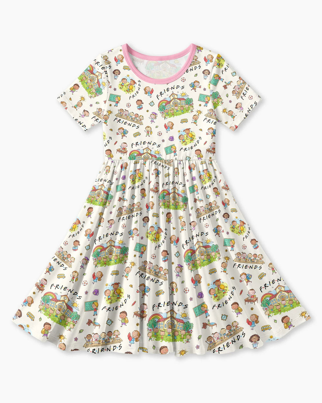 Vorlage Bambus Twirl Kleid