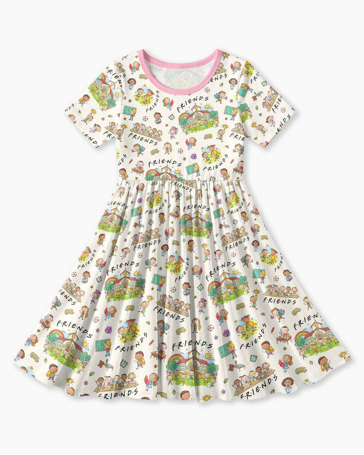 Vorlage Bambus Twirl Kleid