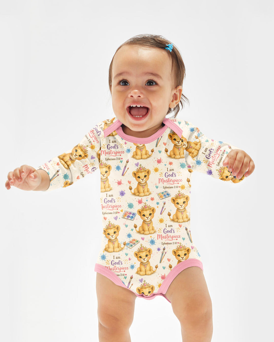 Gerippte Babykleidung mit individuellem Foto - Weich &amp; Skizzenhaft
