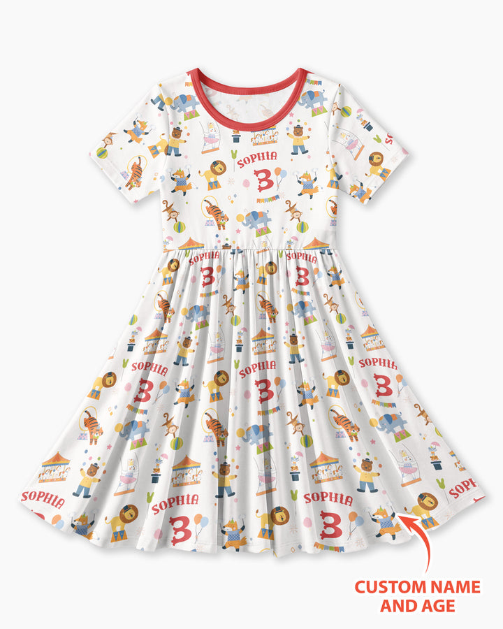 Vorlage Bambus Twirl Kleid