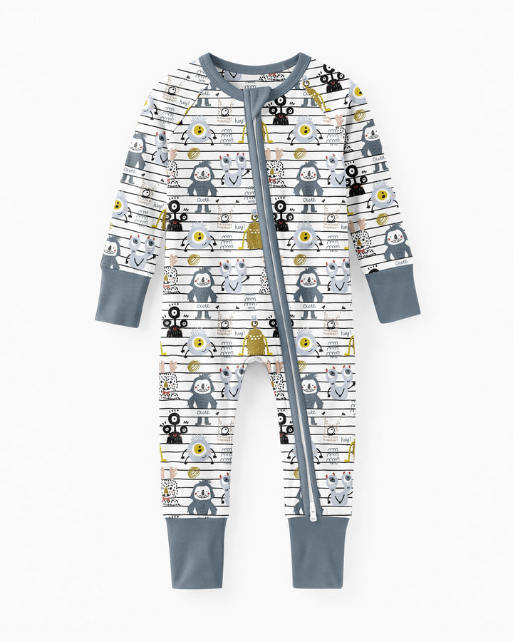 Playful Monster Friends Bamboo Convertible Zippy