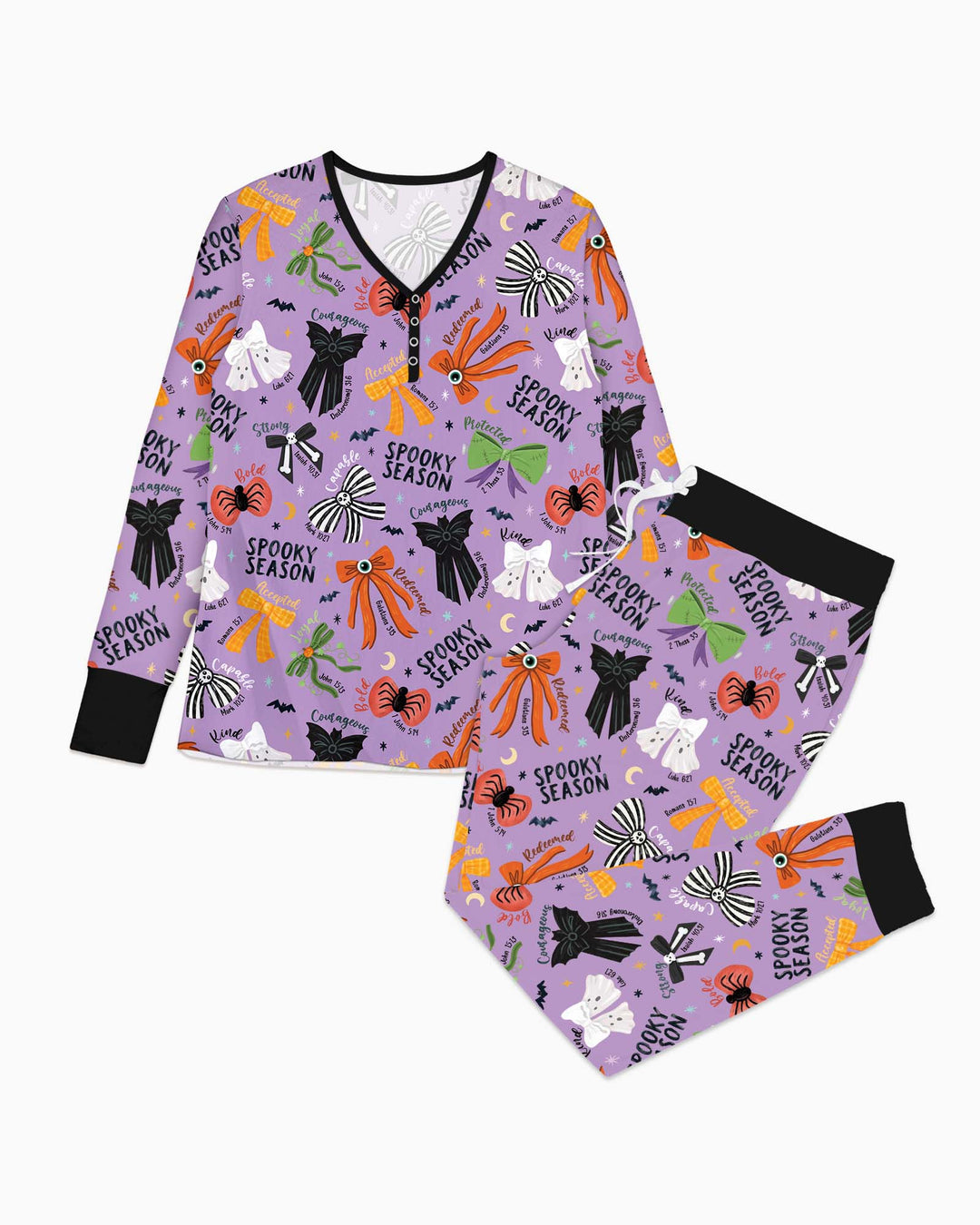 Vorlage Bambus Damen Pyjama Set