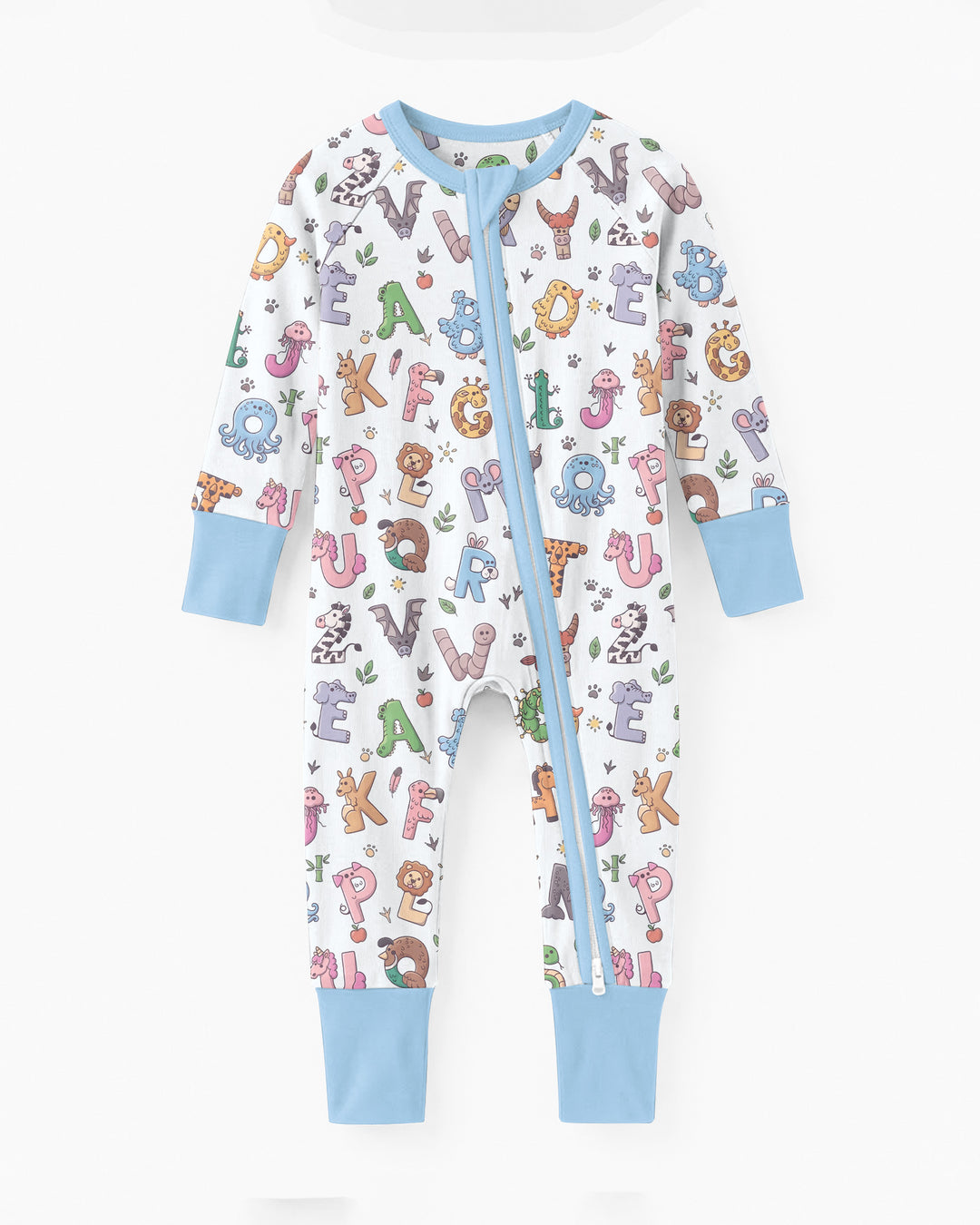 Animals Alphabet Bamboo Convertible Zippy