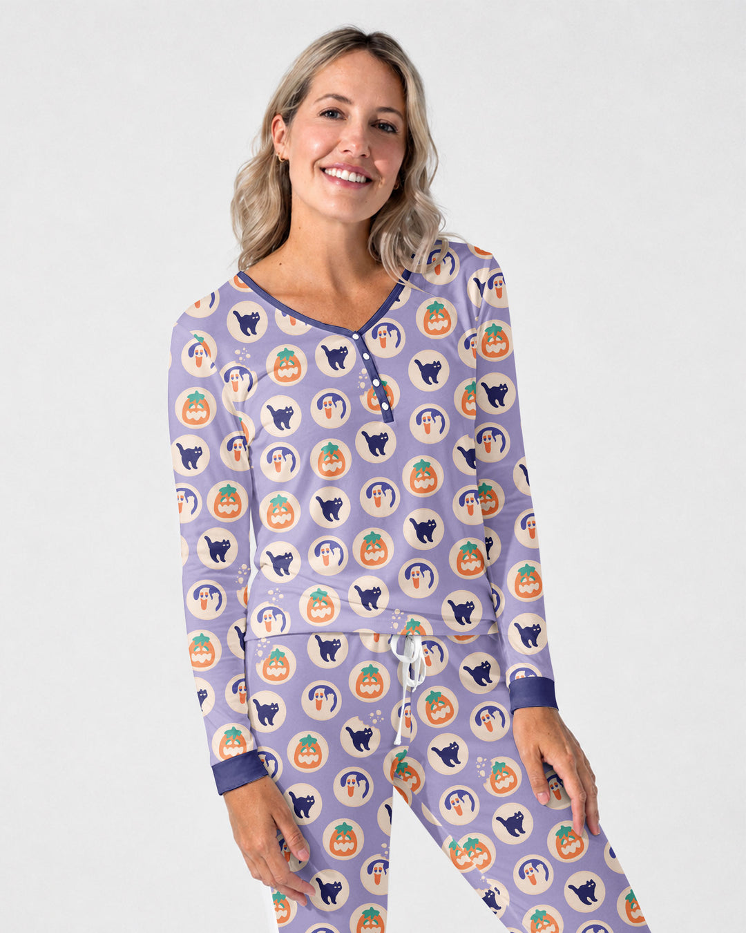 Vorlage Bambus Damen Pyjama Set